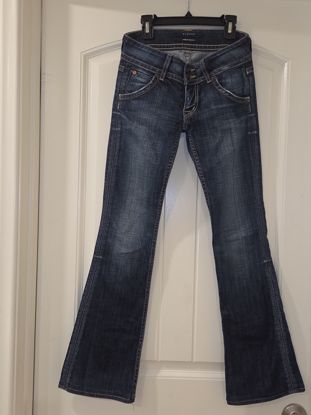 Hudson Jeans Dark Indigo Flare Denim